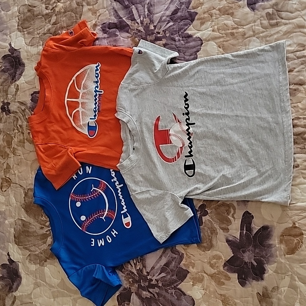 Boys Champion shirts
